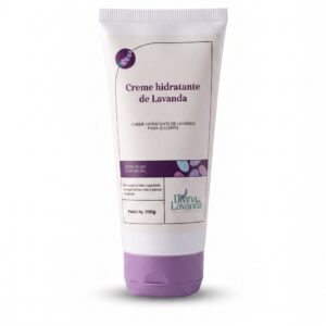 Creme hidratante corporal Divina Lavanda 200 g com lavanda dentata